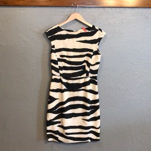 Banana Republic zebra print dress